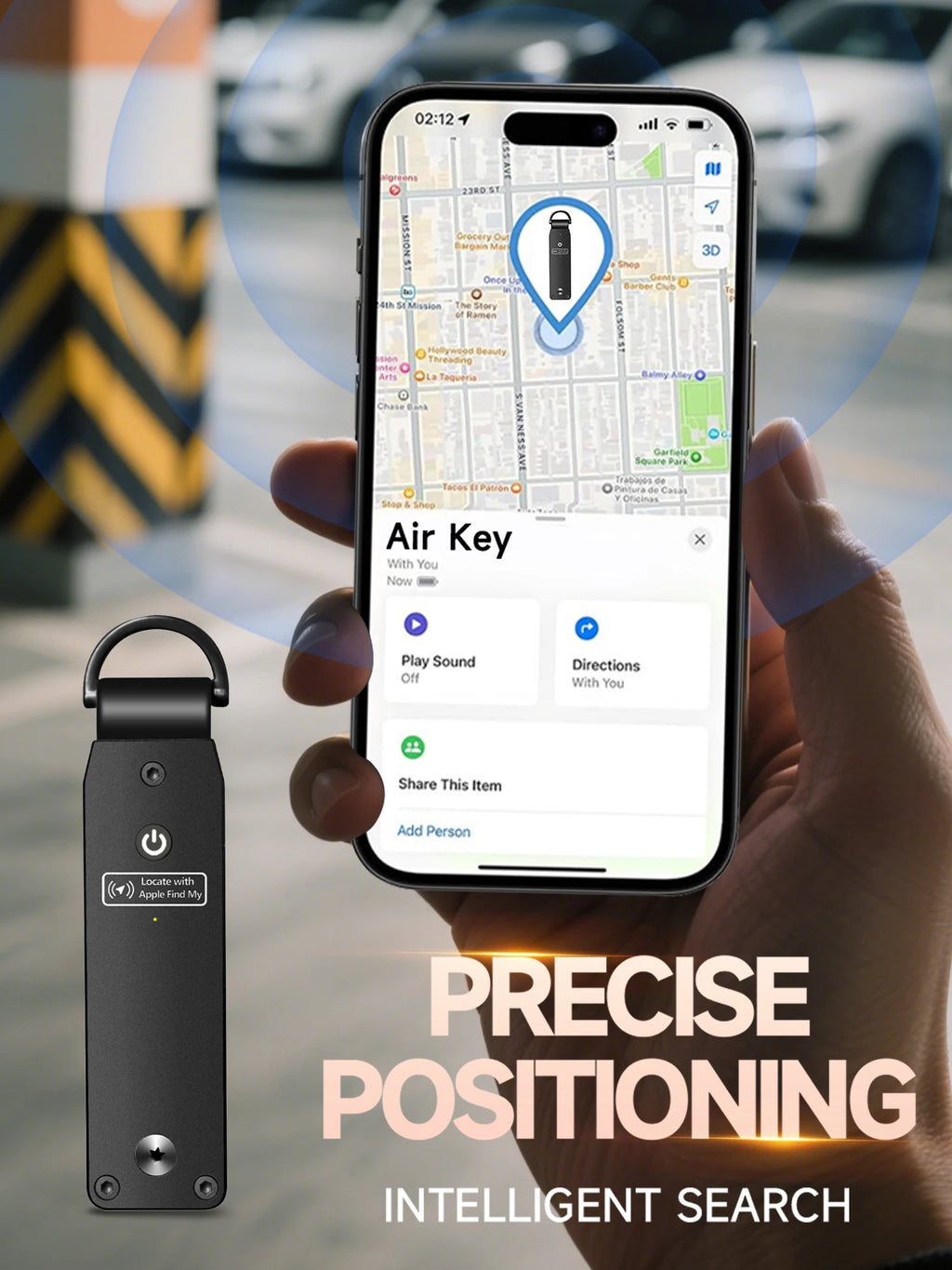KeySafe Pro – Schluss mit den Schlüssel-Chaos (mit GPS & Apple Find My Support)
