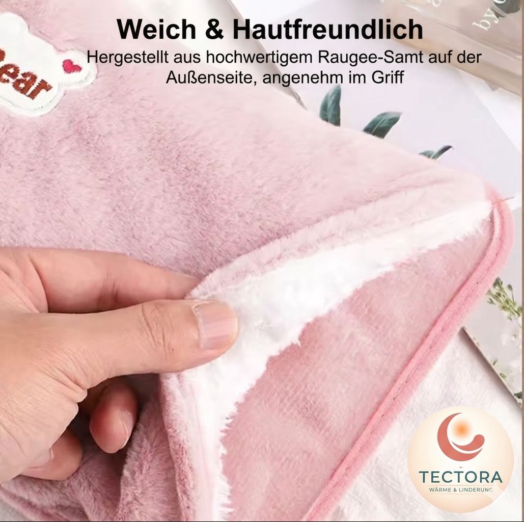 TECTORA Kuschel Wärmekissen | Elektrischer Hand- & Bauchwärmer