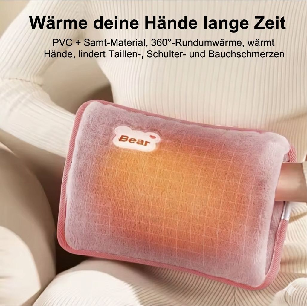 TECTORA Kuschel Wärmekissen | Elektrischer Hand- & Bauchwärmer