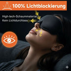 TECTORA Premium 3D-Schlafmaske – Für tiefen & erholsamen Schlaf