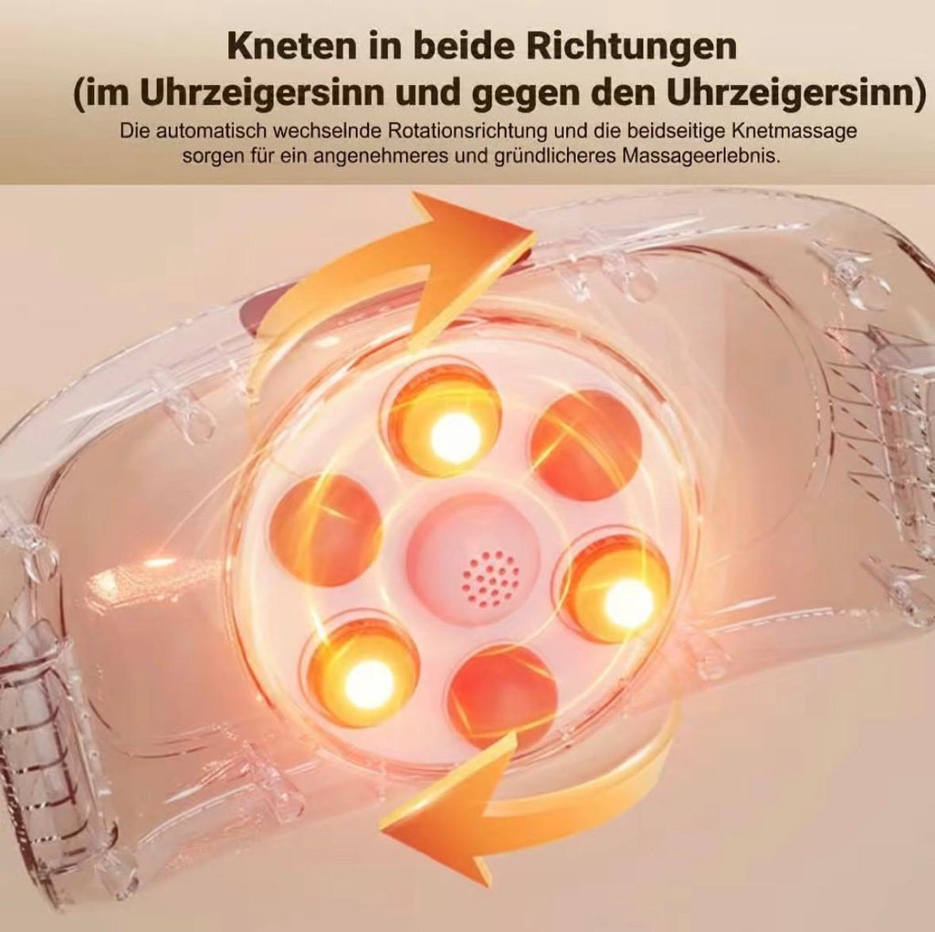 Tectora Premium Wellnessgürtel   Vollautomatische Intensiv-Massage für Bauch & Rücken