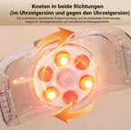 Tectora Premium Wellnessgürtel   Vollautomatische Intensiv-Massage für Bauch & Rücken