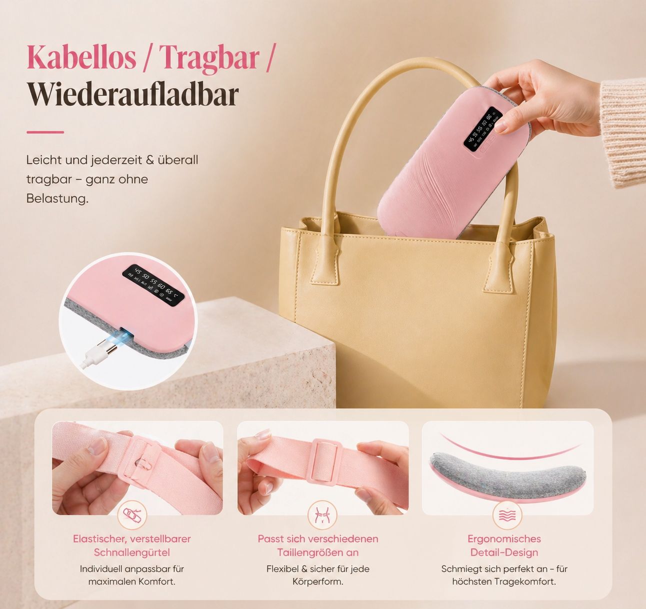 Tectora ™ Wärme & Massage Basic