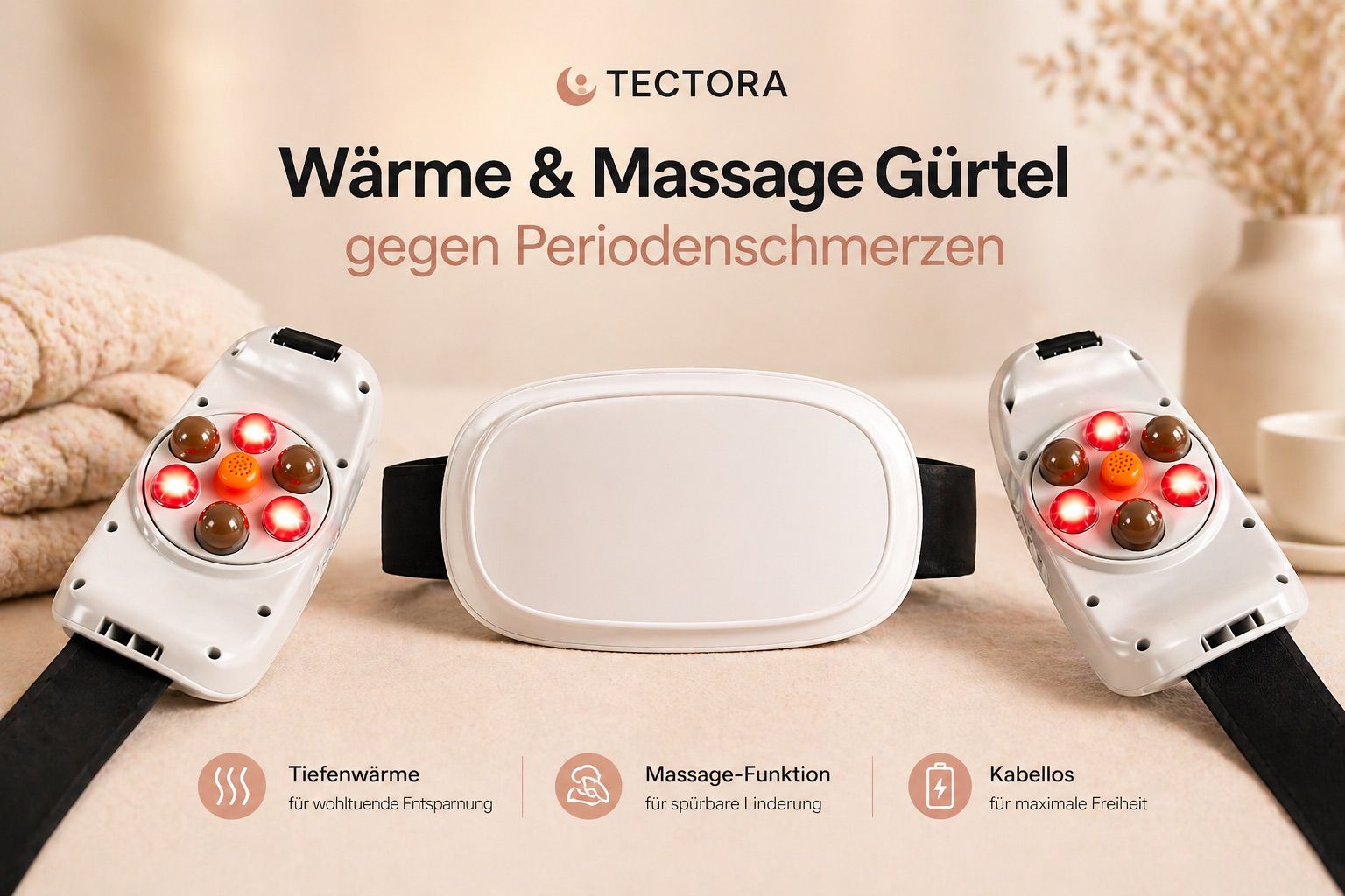 Tectora ™ Wärme & Massage Pro